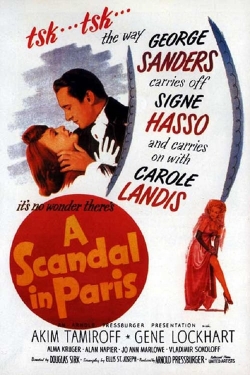 watch A Scandal in Paris movies free online